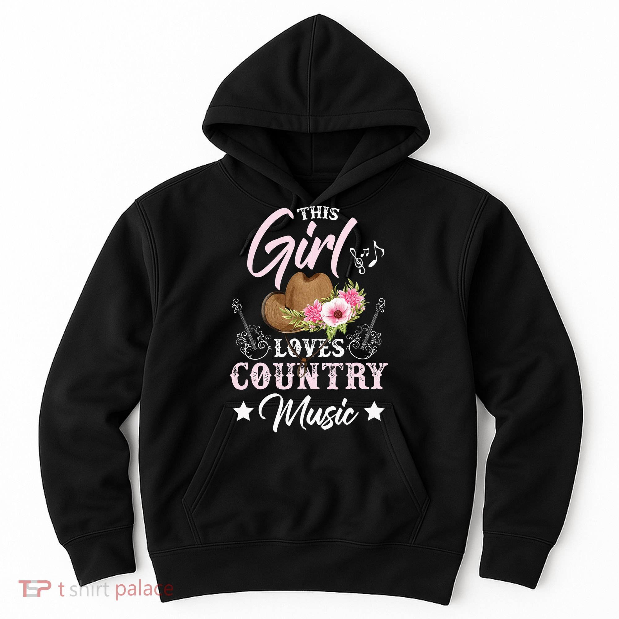 This Girl Loves Country Music Hoodie