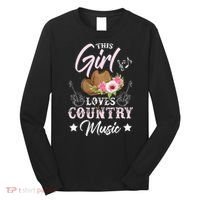 This Girl Loves Country Music Long Sleeve Shirt thumb 0