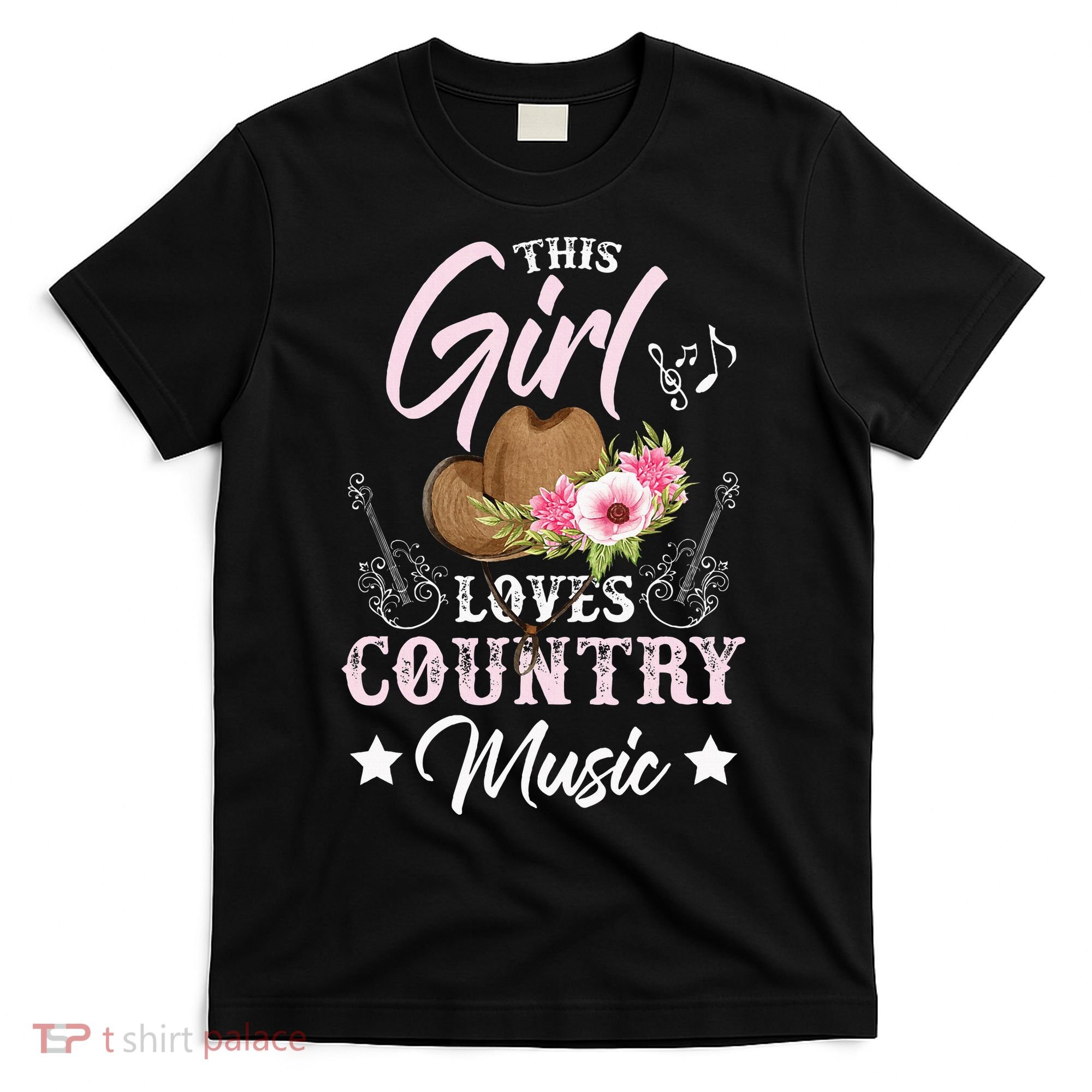 This Girl Loves Country Music T-Shirt