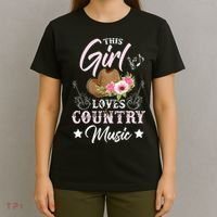 This Girl Loves Country Music T-Shirt thumb 4