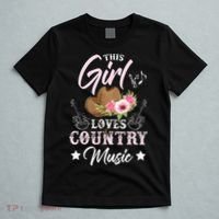This Girl Loves Country Music T-Shirt thumb 5