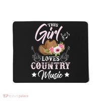 This Girl Loves Country Music Mousepad thumb 0