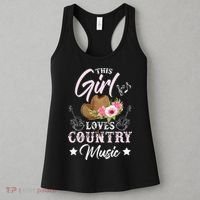 This Girl Loves Country Music Women's Tank Top thumb 3