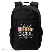 Third Grade Leopard Pencil Back To School Teachers Backpack thumb 0