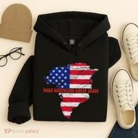 Trump Greenland Make Greenland Great Again Map Hoodie thumb 4