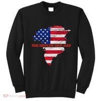 Trump Greenland Make Greenland Great Again Map Sweatshirt thumb 0