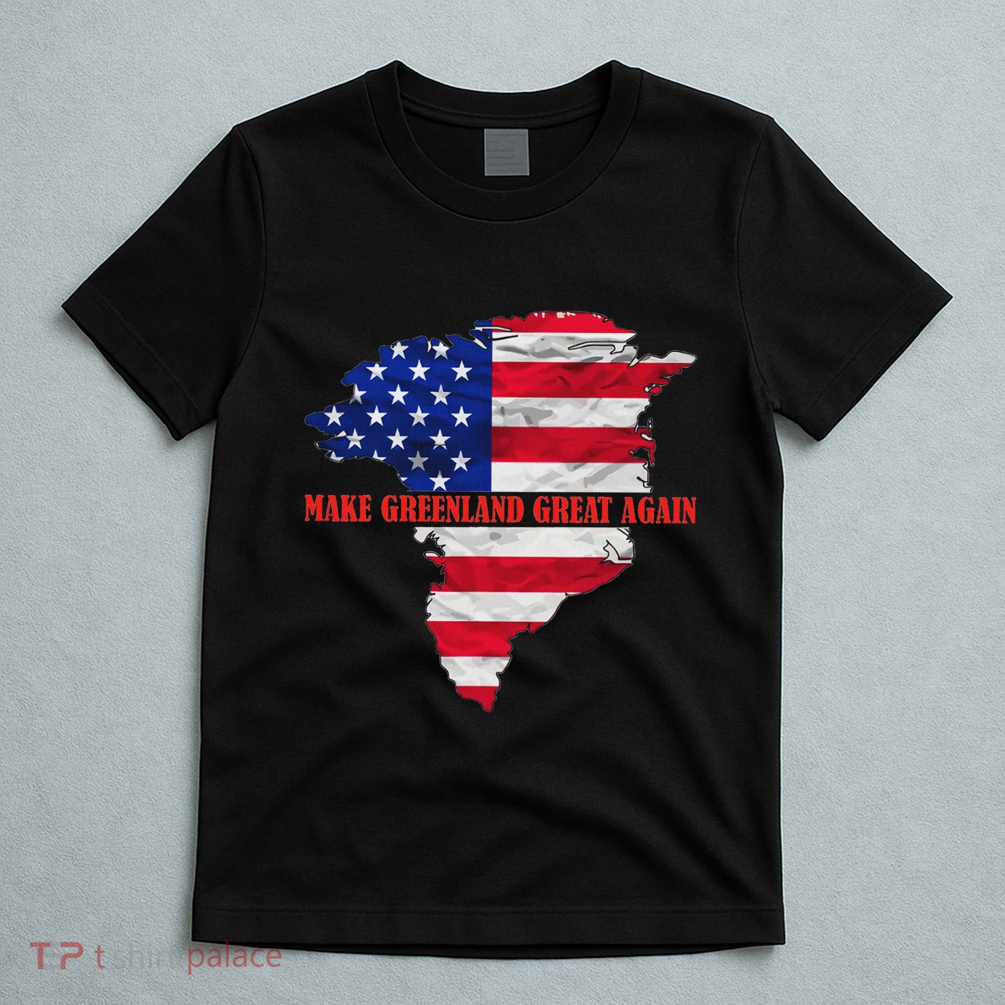 Trump Greenland Make Greenland Great Again Map T-Shirt