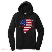 Trump Greenland Make Greenland Great Again Map Women's Hoodie thumb 0