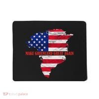 Trump Greenland Make Greenland Great Again Map Mousepad thumb 0