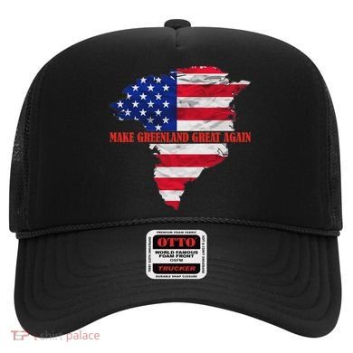 Trump Greenland Make Greenland Great Again Map Hat