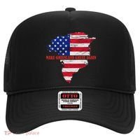Trump Greenland Make Greenland Great Again Map Hat thumb 0