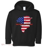 Trump Greenland Make Greenland Great Again Map Toddler Hoodie thumb 0