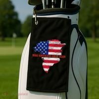 Trump Greenland Make Greenland Great Again Map Golf Towel thumb 2