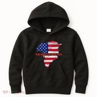 Trump Greenland Make Greenland Great Again Map Kids Hoodie thumb 0