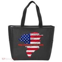 Trump Greenland Make Greenland Great Again Map Tote Bag thumb 0