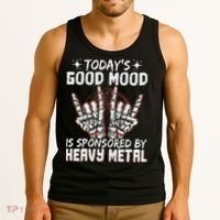 Today's Good Mood Is Sponsored By Heavy Metal Tank Top thumb 3
