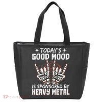 Today's Good Mood Is Sponsored By Heavy Metal Tote Bag thumb 0