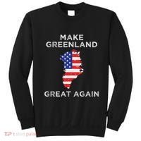 Trump Greenland Make Greenland Great Again Map Sweatshirt thumb 0