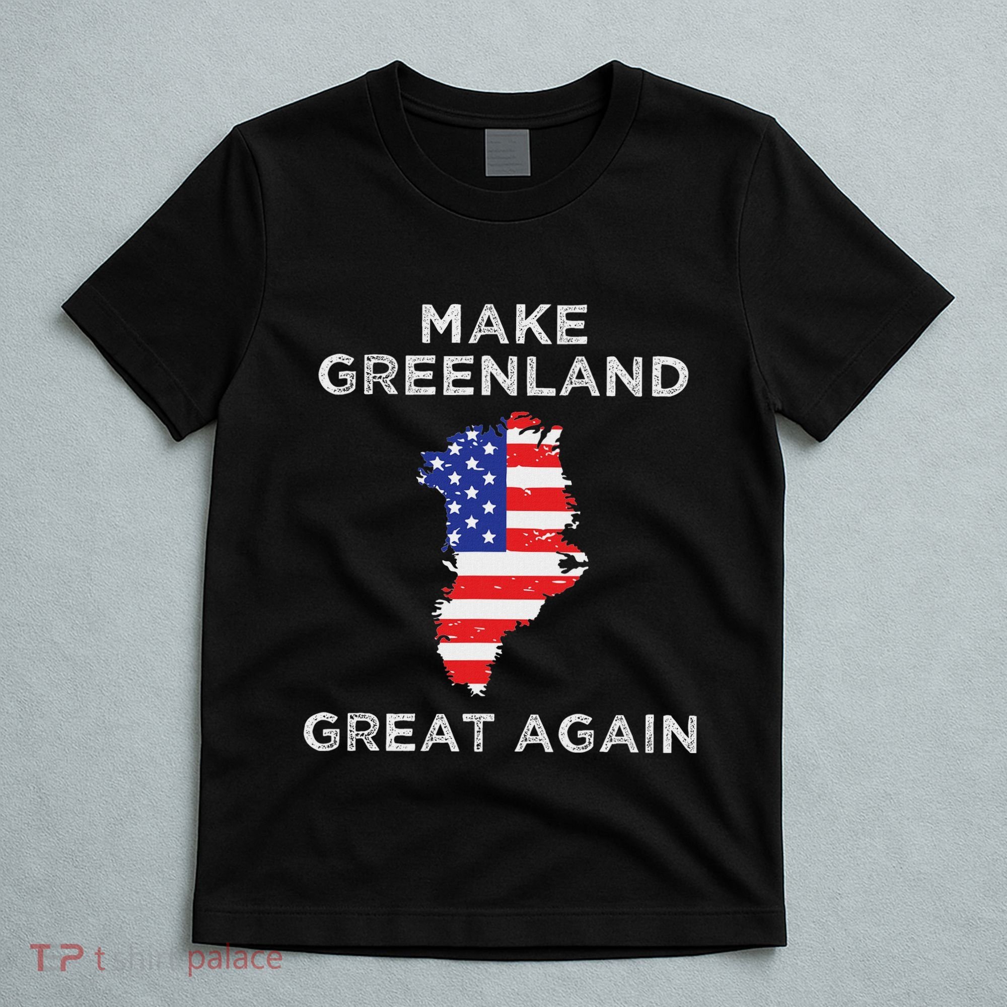 Trump Greenland Make Greenland Great Again Map T-Shirt