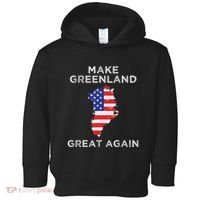 Trump Greenland Make Greenland Great Again Map Toddler Hoodie thumb 0