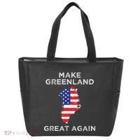 Trump Greenland Make Greenland Great Again Map Tote Bag thumb 0