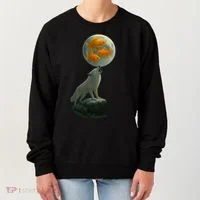 Three Goldfish Moon Women's Sweatshirt thumb 0