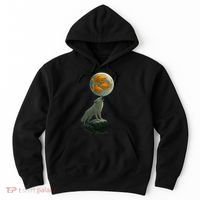 Three Goldfish Moon Hoodie thumb 0