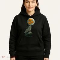 Three Goldfish Moon Hoodie thumb 5