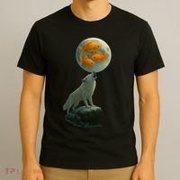 Three Goldfish Moon T-Shirt thumb 3