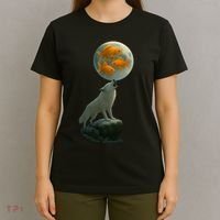 Three Goldfish Moon T-Shirt thumb 4