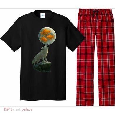Three Goldfish Moon Pajama Set