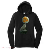 Three Goldfish Moon Women's Hoodie thumb 0