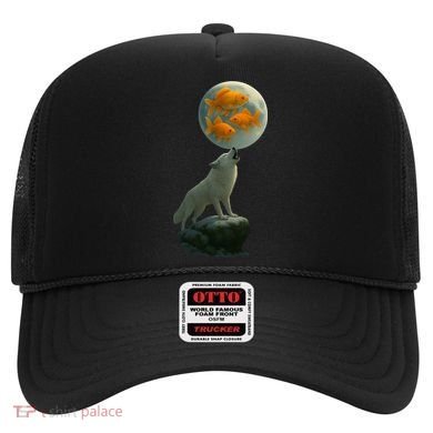 Three Goldfish Moon Hat