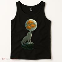 Three Goldfish Moon Tank Top thumb 2
