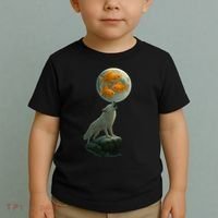 Three Goldfish Moon Toddler T-Shirt thumb 2