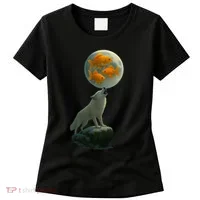 Three Goldfish Moon Women's T-Shirt thumb 0