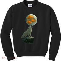 Three Goldfish Moon Kids Sweatshirt thumb 0