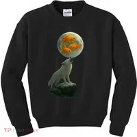Three Goldfish Moon Kids Sweatshirt thumb 0