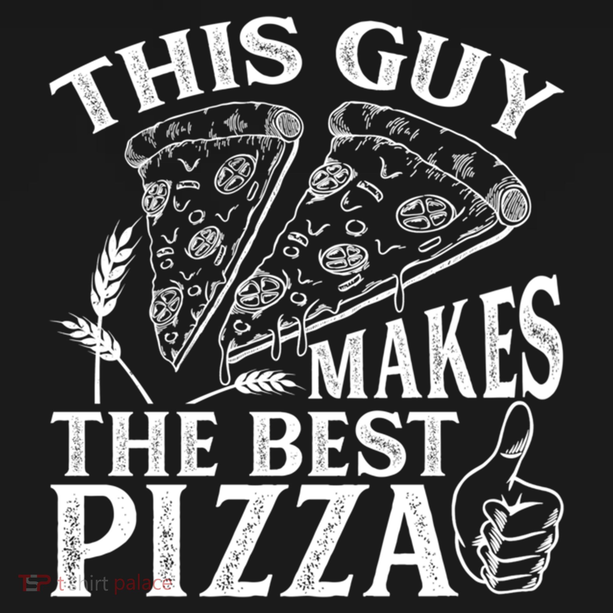This Guy Makes The Best Pizza Gift Food Lover Pizza Baker Cool Gift Women's Hoodie