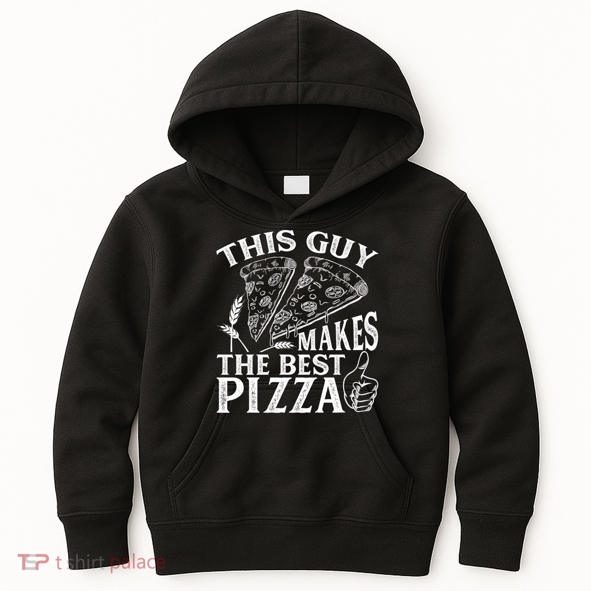 This Guy Makes The Best Pizza Gift Food Lover Pizza Baker Cool Gift Kids Hoodie