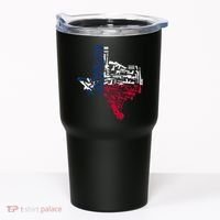 Texas gun map 2nd amendment Tumbler thumb 0