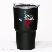 Texas gun map 2nd amendment Tumbler thumb 0