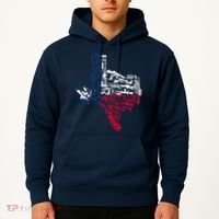 Texas gun map 2nd amendment Hoodie thumb 2