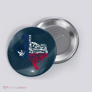 Texas gun map 2nd amendment Button