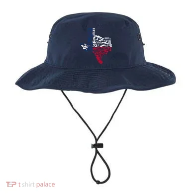 Texas gun map 2nd amendment Bucket Hat