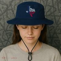 Texas gun map 2nd amendment Bucket Hat thumb 3