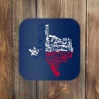 Texas gun map 2nd amendment Coaster thumb 0