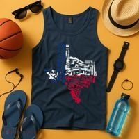Texas gun map 2nd amendment Tank Top thumb 4