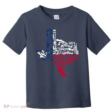Texas gun map 2nd amendment Toddler T-Shirt
