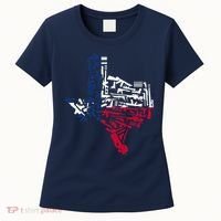 Texas gun map 2nd amendment Women's T-Shirt thumb 0